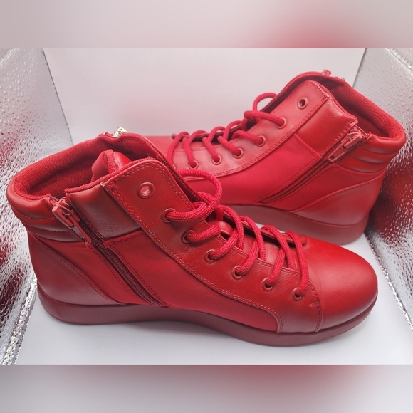 Womens Call it Spring red high top Sneakers size 7 - Picture 8 of 16